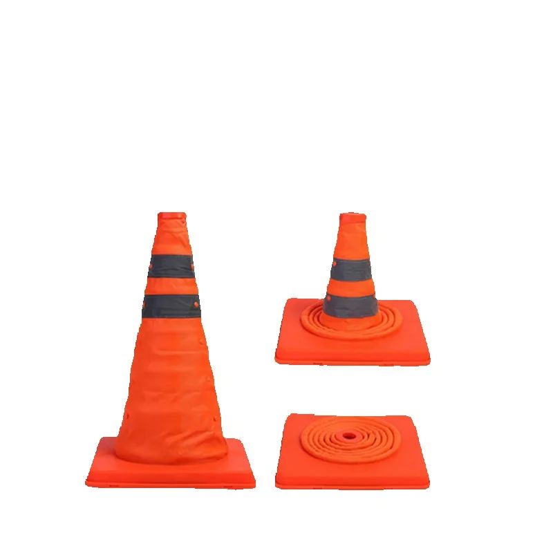 Road Traffic Cone - Scalable Reflective Safety Road Cone Barrier