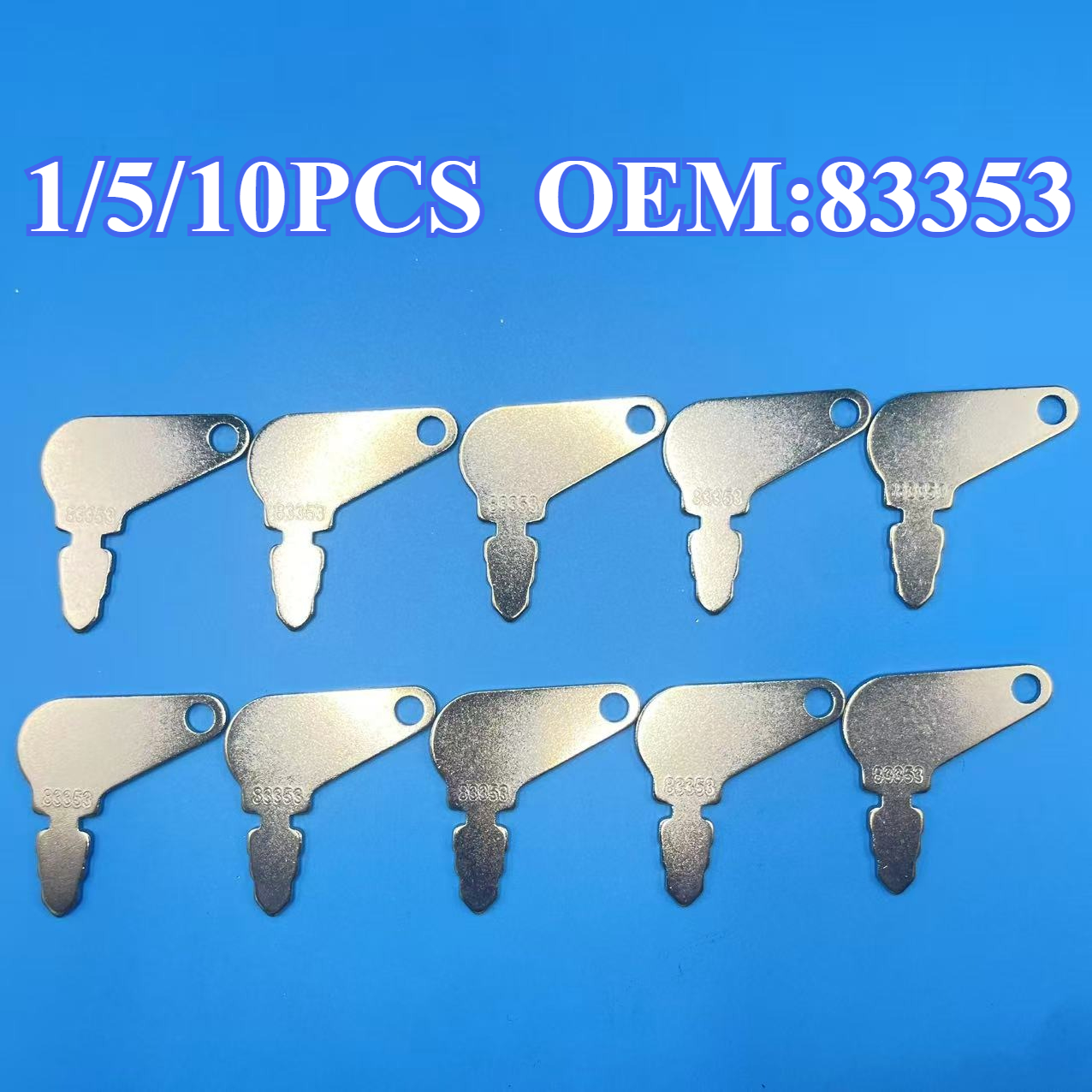 Heavy Equipment Construction - 1/5/10PCS Key for Kubota Construction Ignition/Heavy