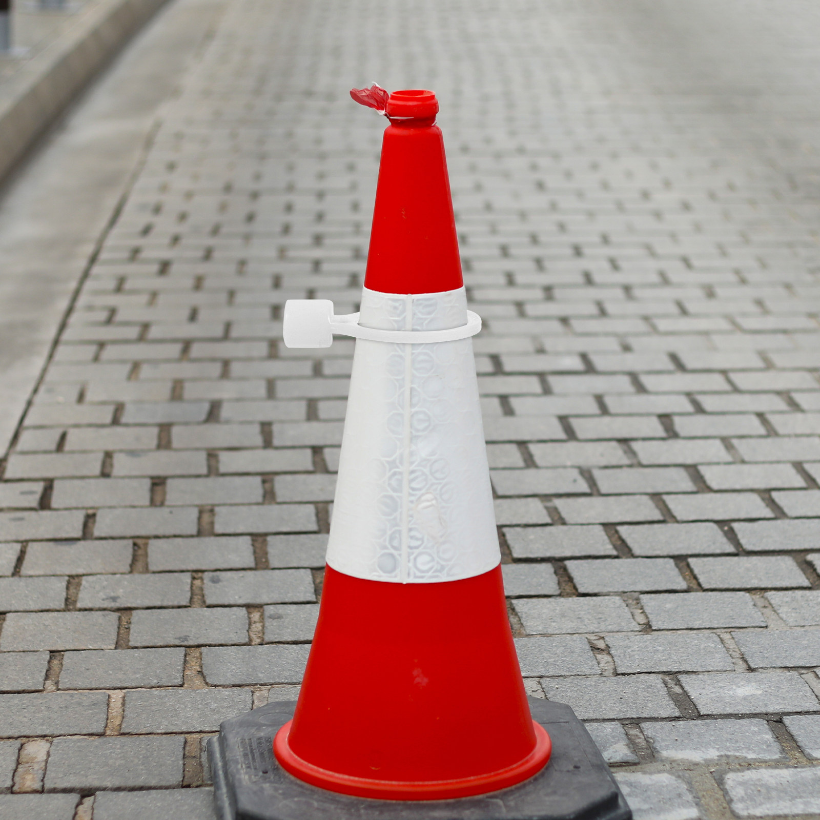 Road Traffic Cone - 6Pcs Safety Cone Connectors Flexible Plastic
