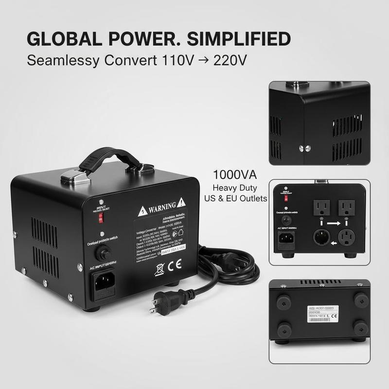 Power Voltage Changer 1000VA F - Heavy Equipment Kitchen recension och pris