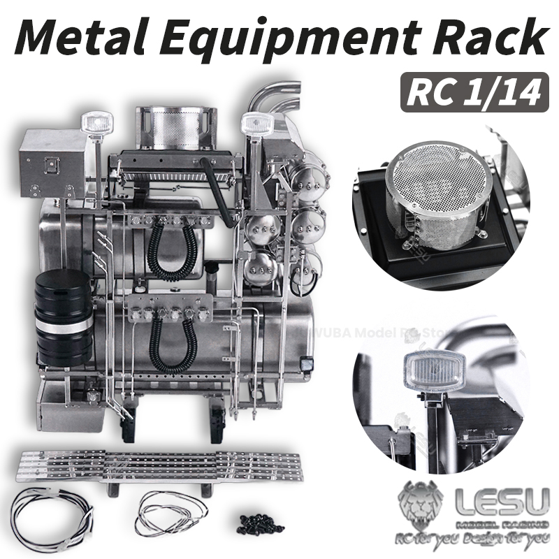 LESU 1/14 RC Heavy Truck Metal - Dump Truck Heavy Equipment recension och pris