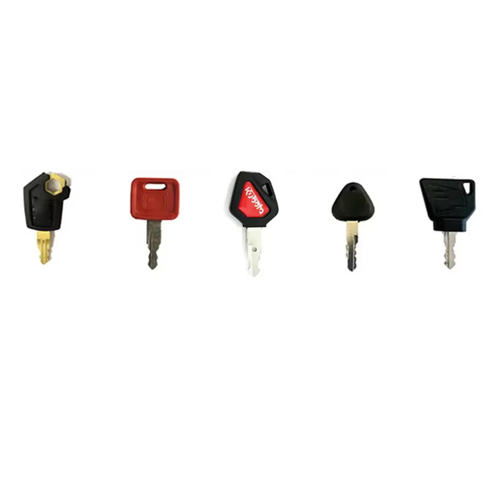 9PCS Master Plant Key Set Exca - Heavy Equipment Key Ring recension och pris