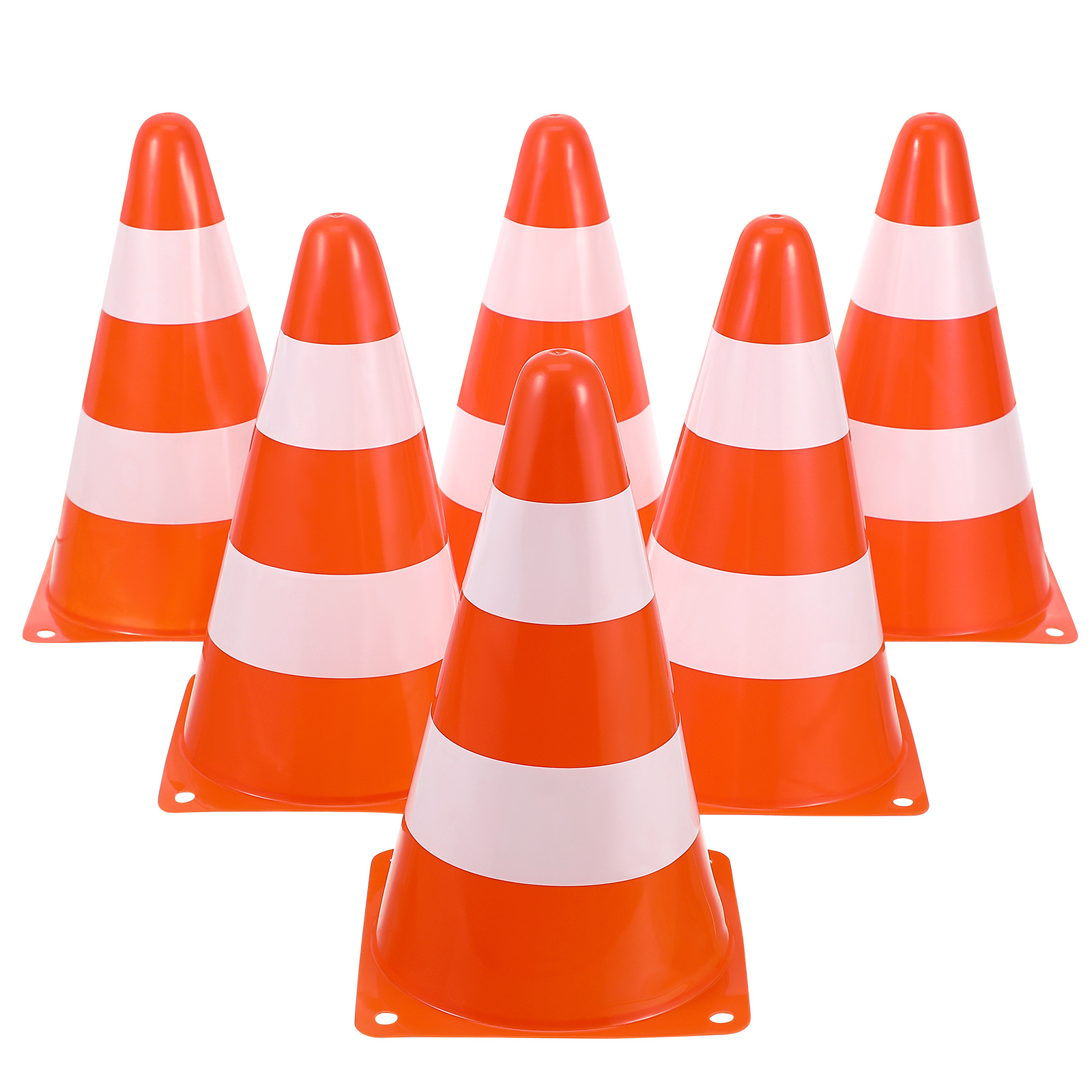 6pcs Traffic Cones High Visibi - Road Traffic Cone recension och pris