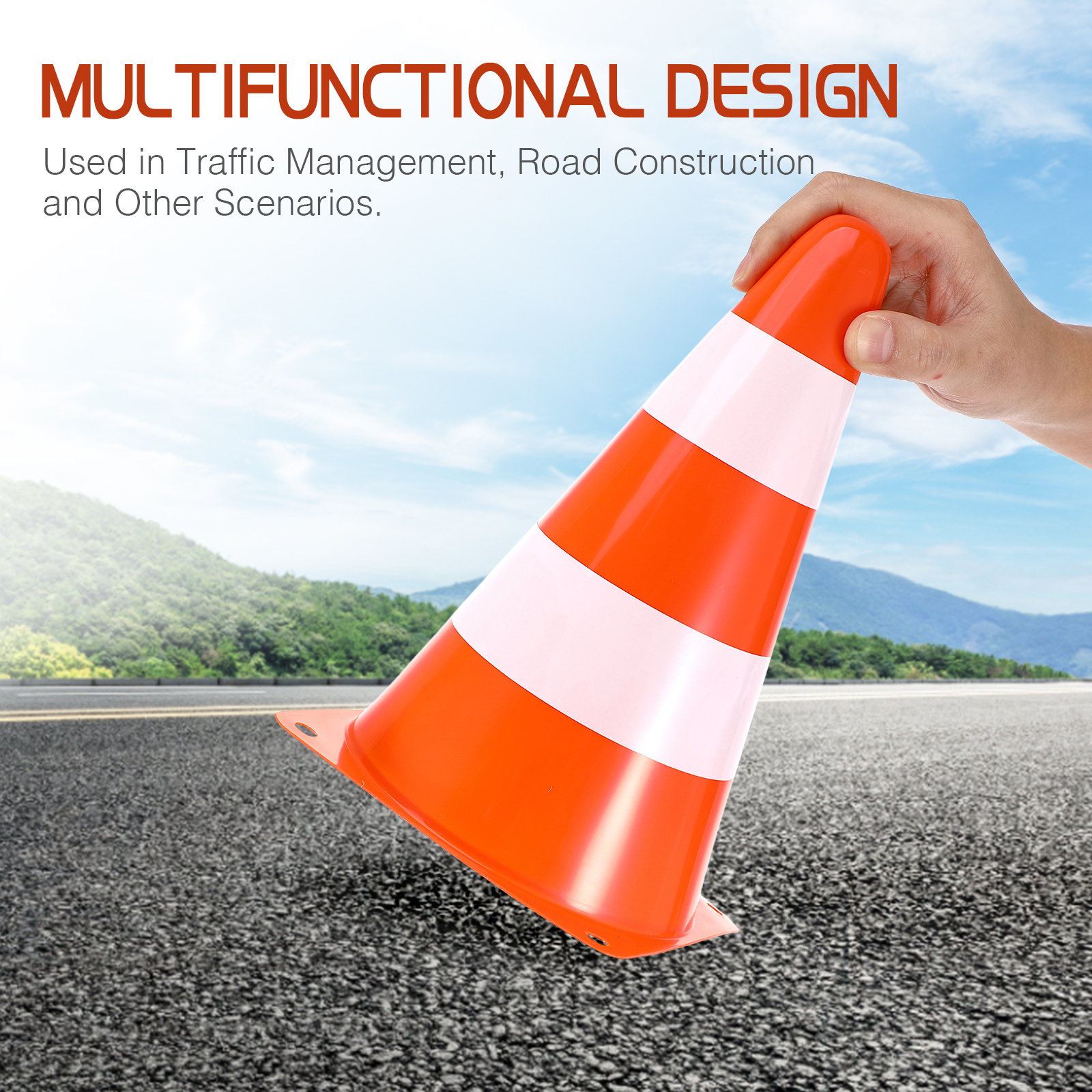 6pcs Traffic Cones High Visibi - Road Traffic Cone recension och pris