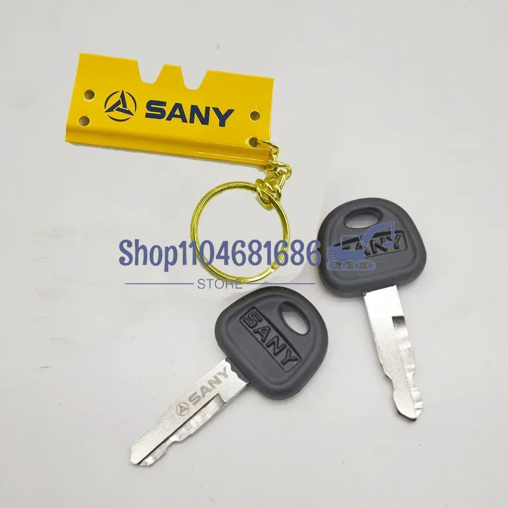 For Sany SY55 60 75 115 205 21 - Heavy Equipment Key Ring recension och pris