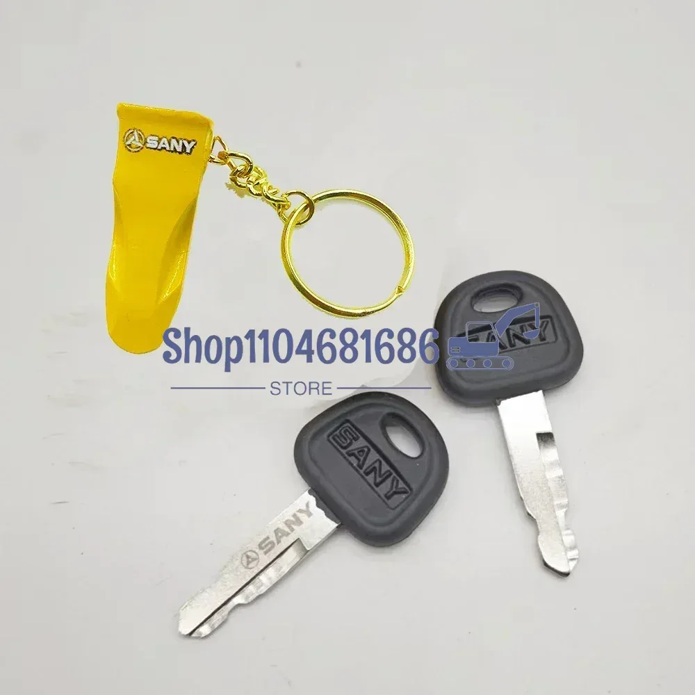 For Sany SY55 60 75 115 205 21 - Heavy Equipment Key Ring recension och pris