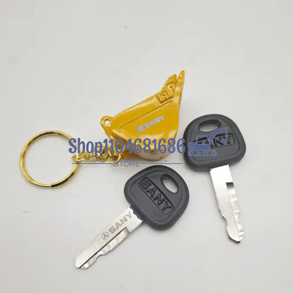 For Sany SY55 60 75 115 205 21 - Heavy Equipment Key Ring recension och pris