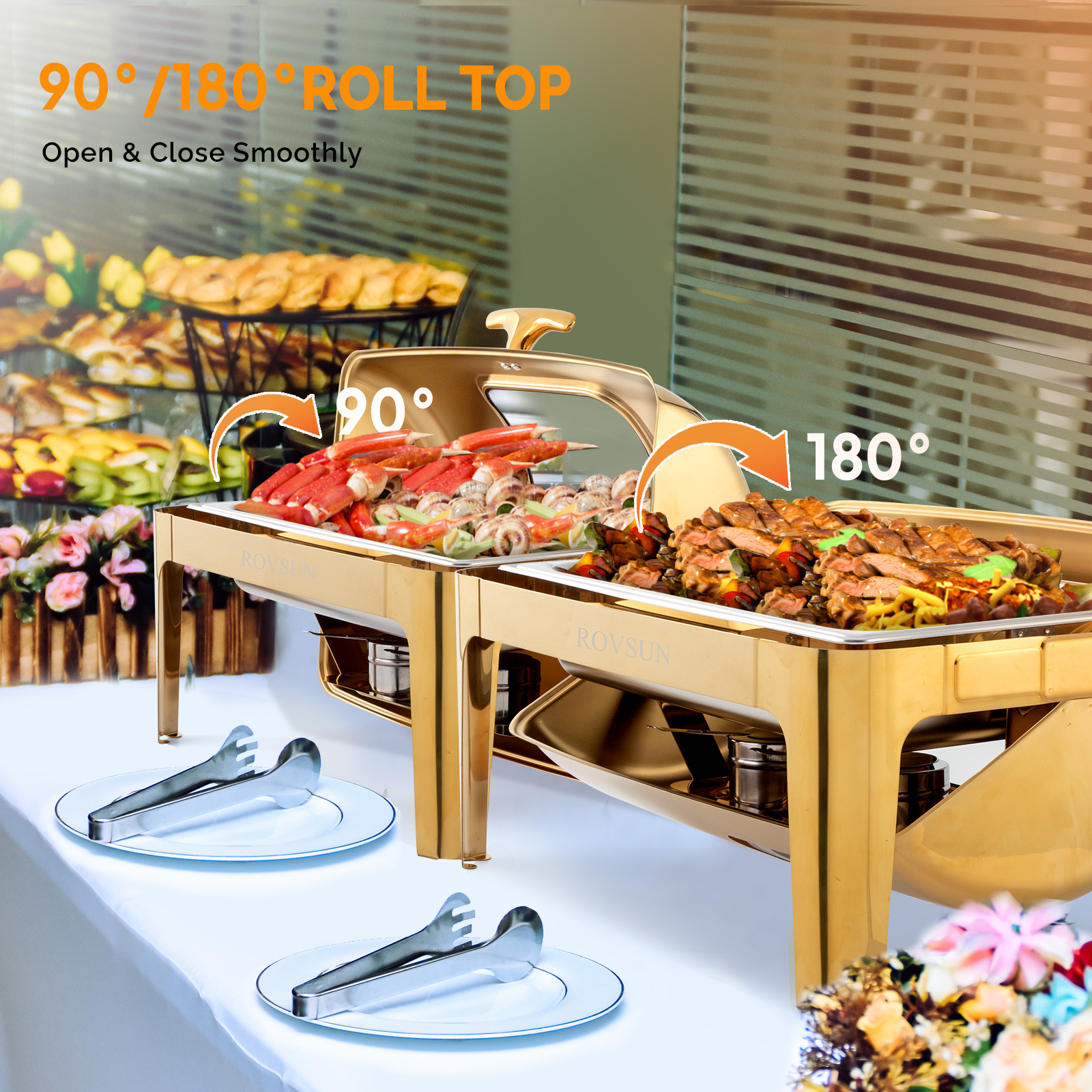 MEFFIR 9QT Commercial Gold Rol - Heavy Equipment Kitchen recension och pris