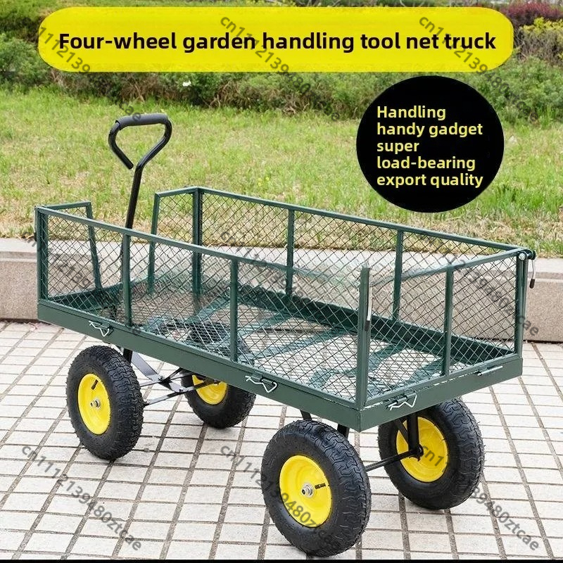 Durable Towed Flatbed Transpor - Heavy Equipment Hauling recension och pris