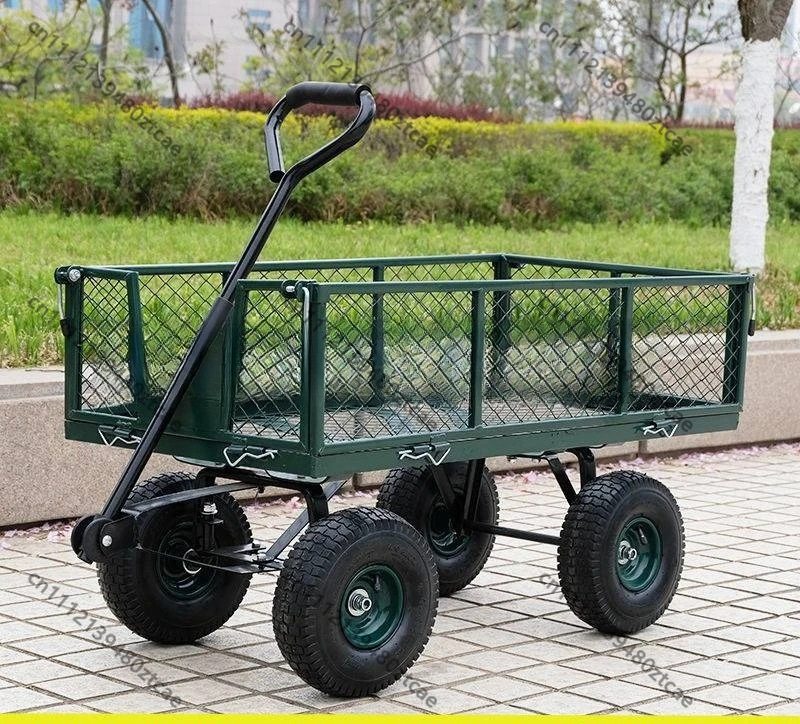 Durable Towed Flatbed Transpor - Heavy Equipment Hauling recension och pris