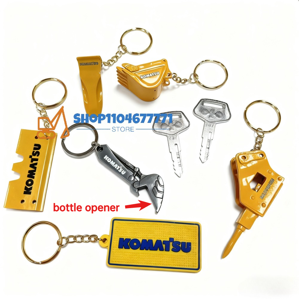2PCS 787 Ignition Key with Buc - Heavy Equipment Key Ring recension och pris