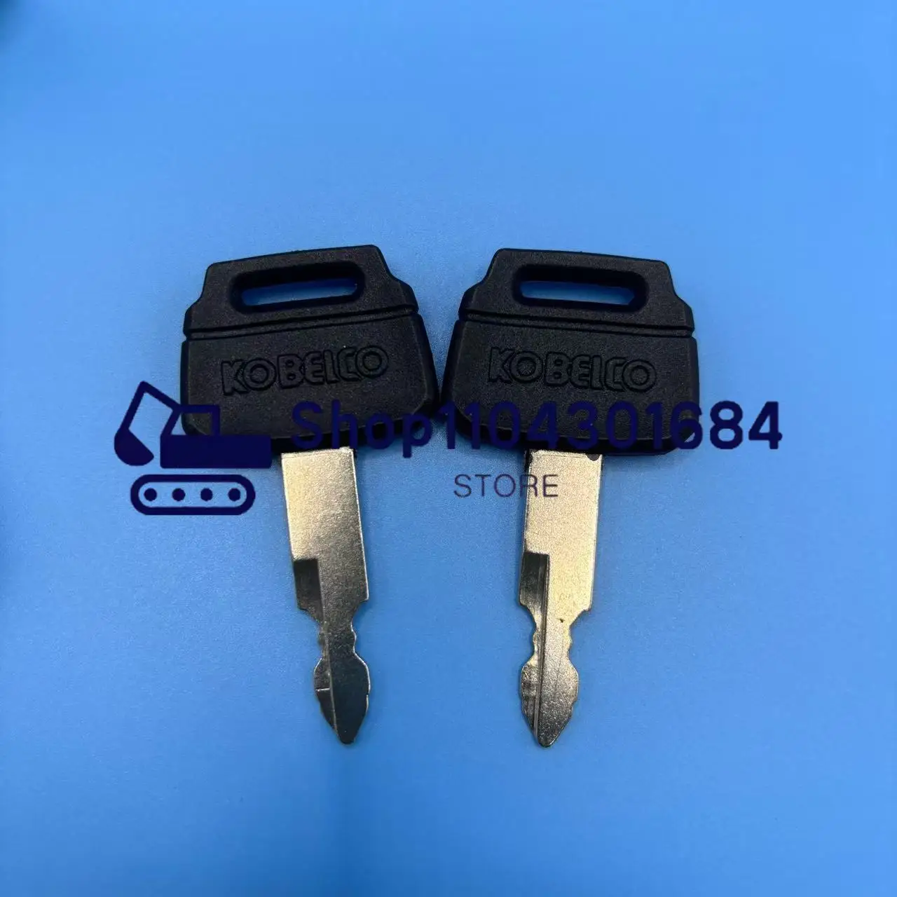 2pcs K250 Key for Kobelco Exca - Heavy Equipment Key Ring recension och pris