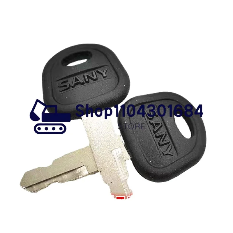 1/3/5pcs Ignition Key Sany Exc - Heavy Equipment Key Ring recension och pris