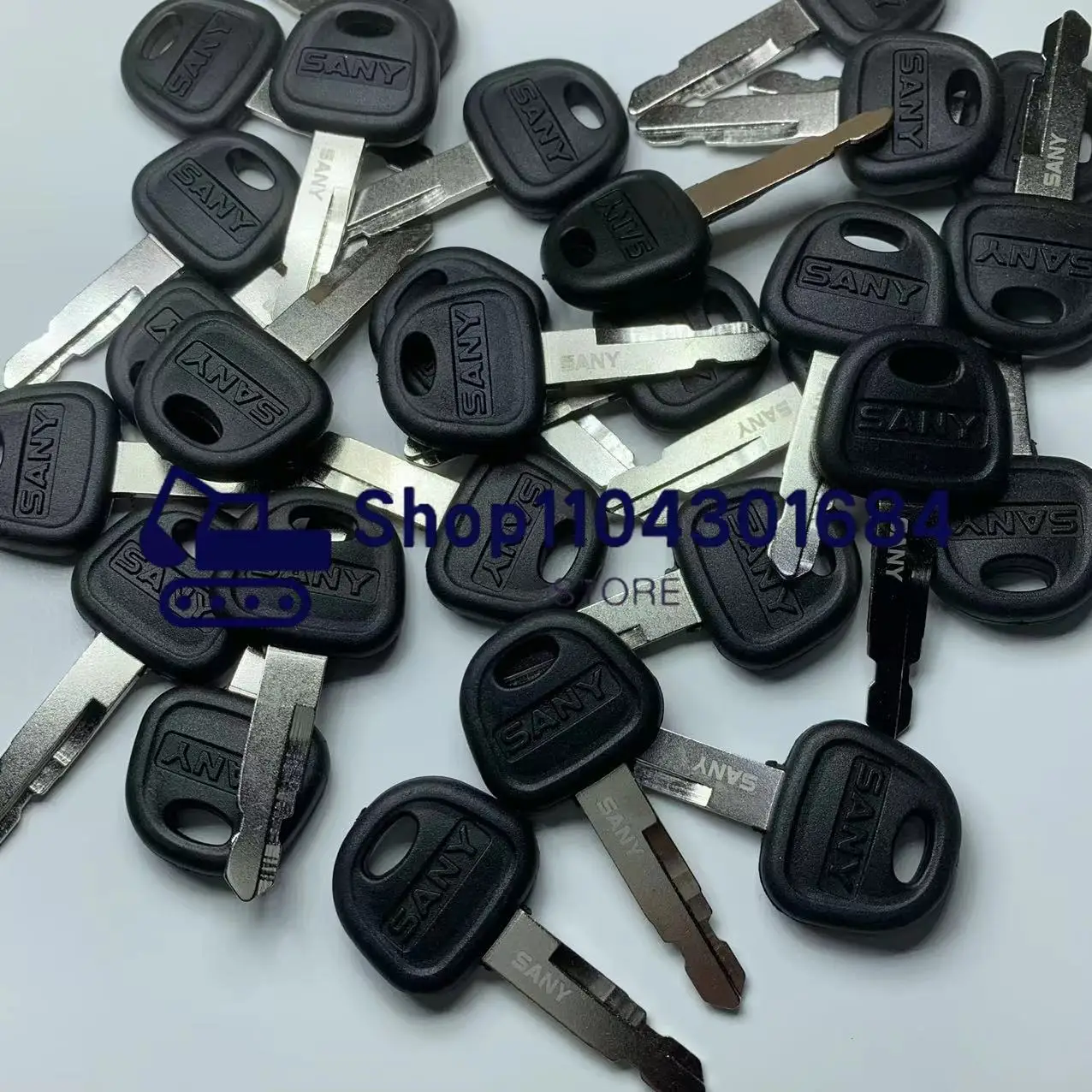 1/3/5pcs Ignition Key Sany Exc - Heavy Equipment Key Ring recension och pris