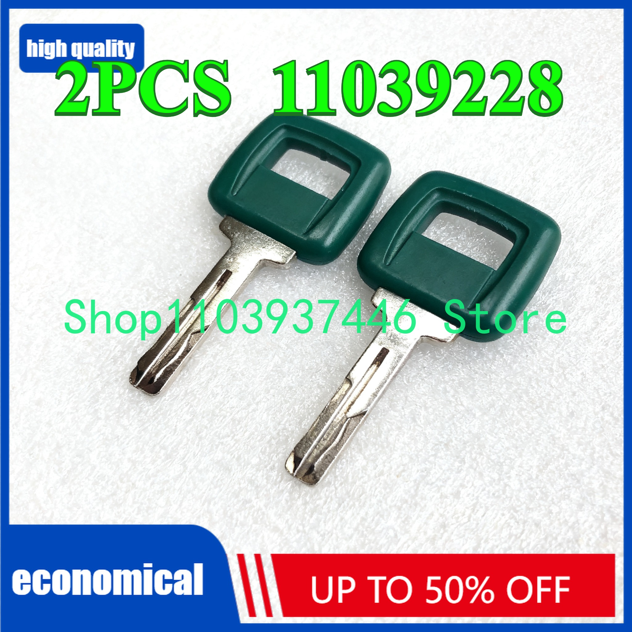 2PCS GREEN KEYS Heavy Equipmen - Heavy Equipment Hauling recension och pris