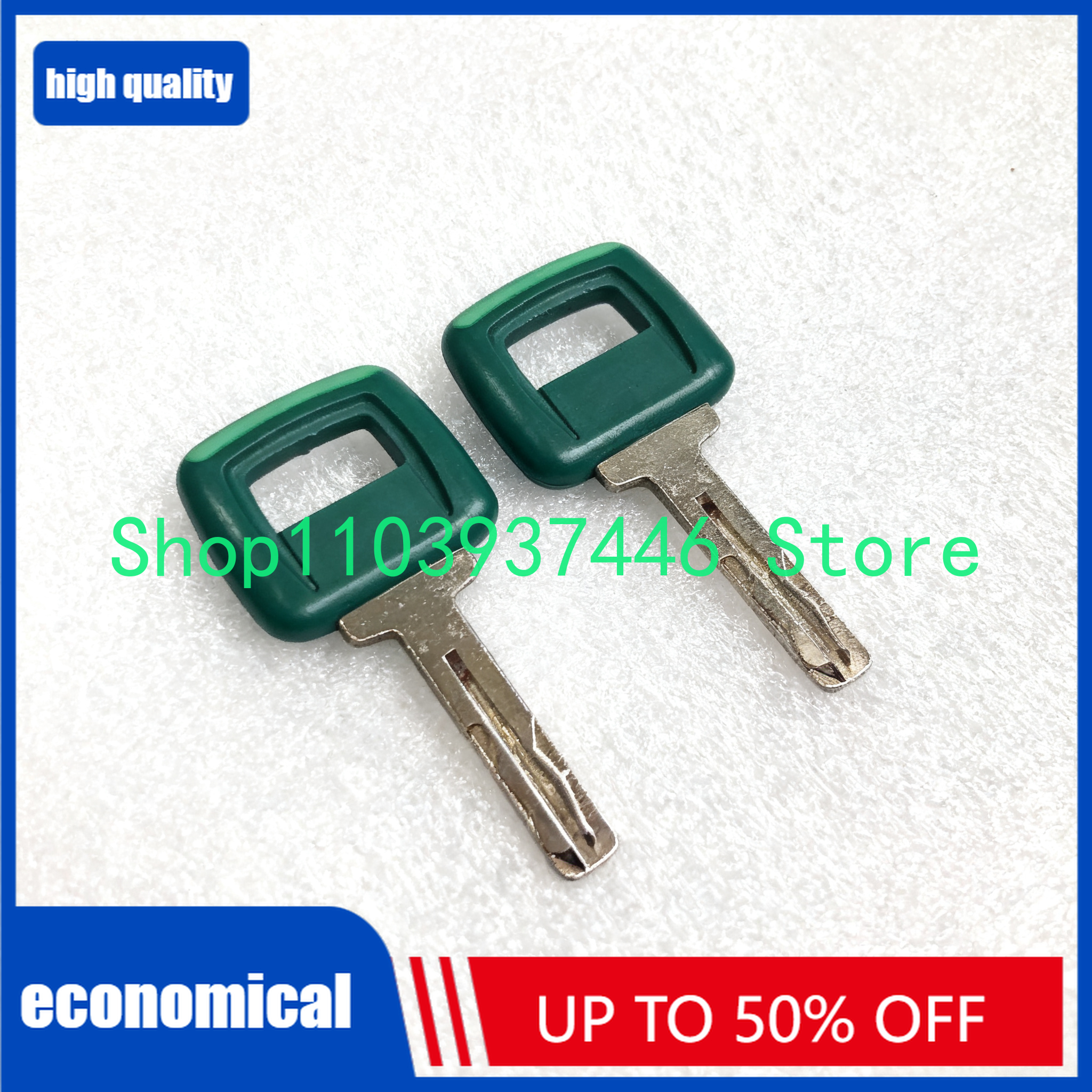 2PCS GREEN KEYS Heavy Equipmen - Heavy Equipment Hauling recension och pris