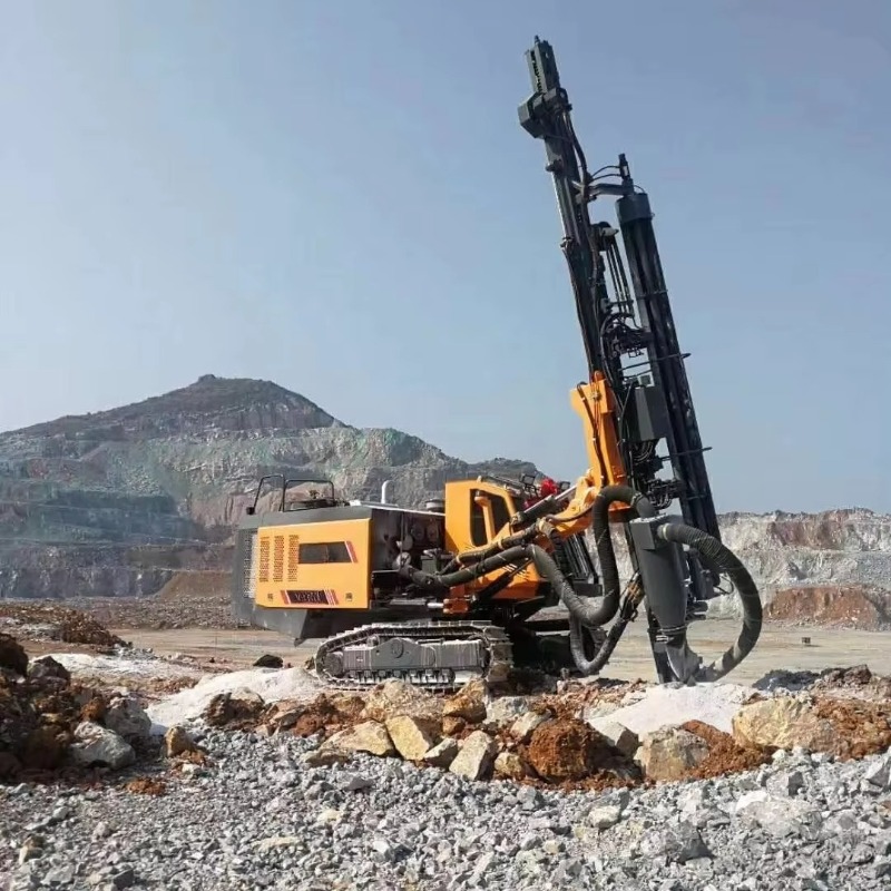 Heavy Duty DTH Drilling Rig Hi - Heavy Equipment Drilling Rig recension och pris