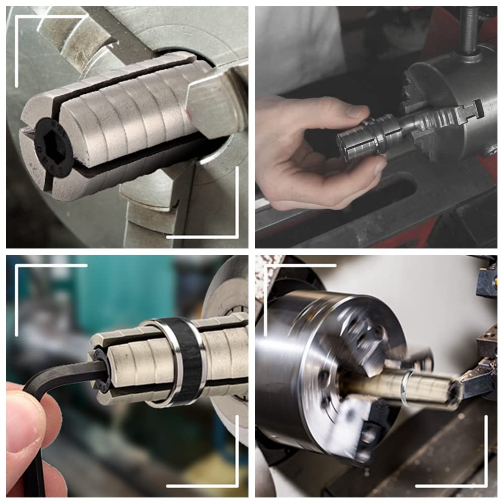 Expanding Stainless Steel Ring - Heavy Equipment Key Ring recension och pris