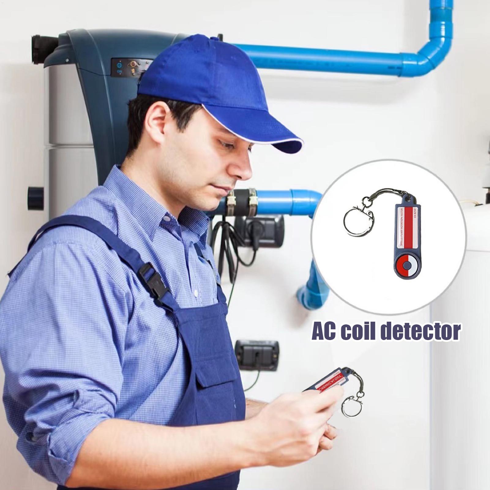AC Refrigerant Leak Detector A - Heavy Equipment Key Ring recension och pris