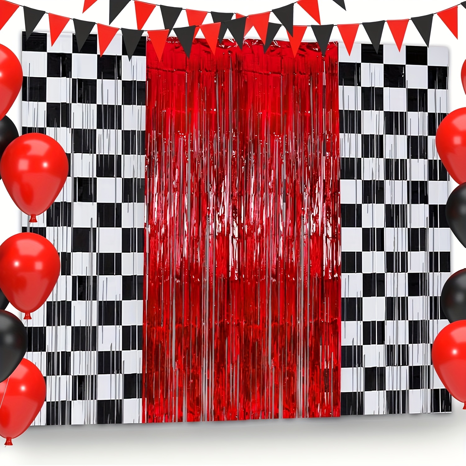 3Pcs Racing Cars Foil Fringe S - Road Traffic Cone recension och pris