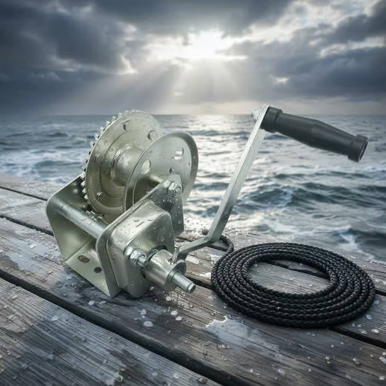 1200 Lb Brake Winch Bidirectio - Heavy Equipment Hauling recension och pris