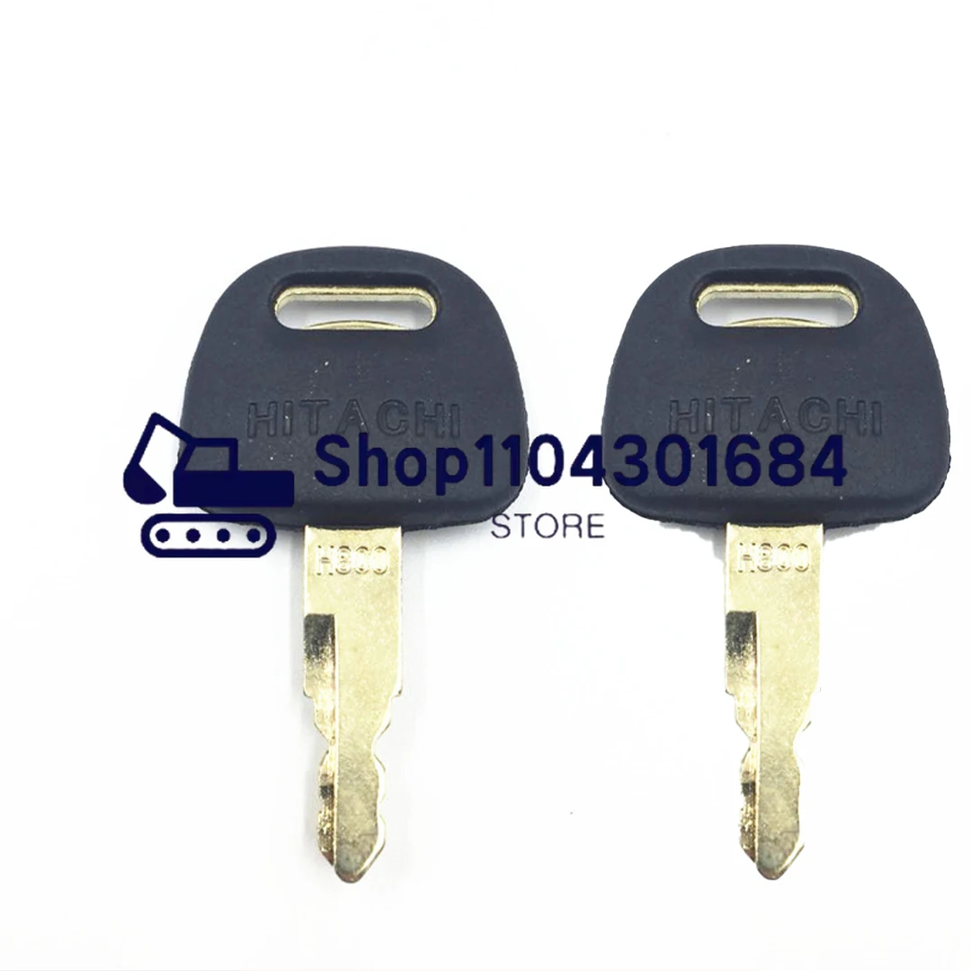 2pcs H800 Excavator Ignition K - Heavy Equipment Key Ring recension och pris