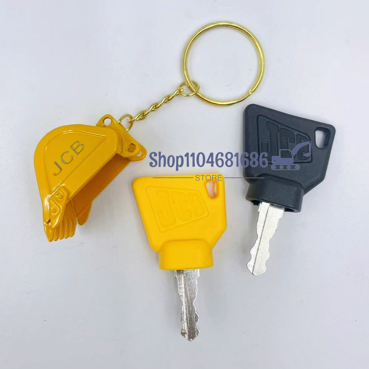 2 Piece Ignition Switch Starte - Heavy Equipment Key Ring recension och pris
