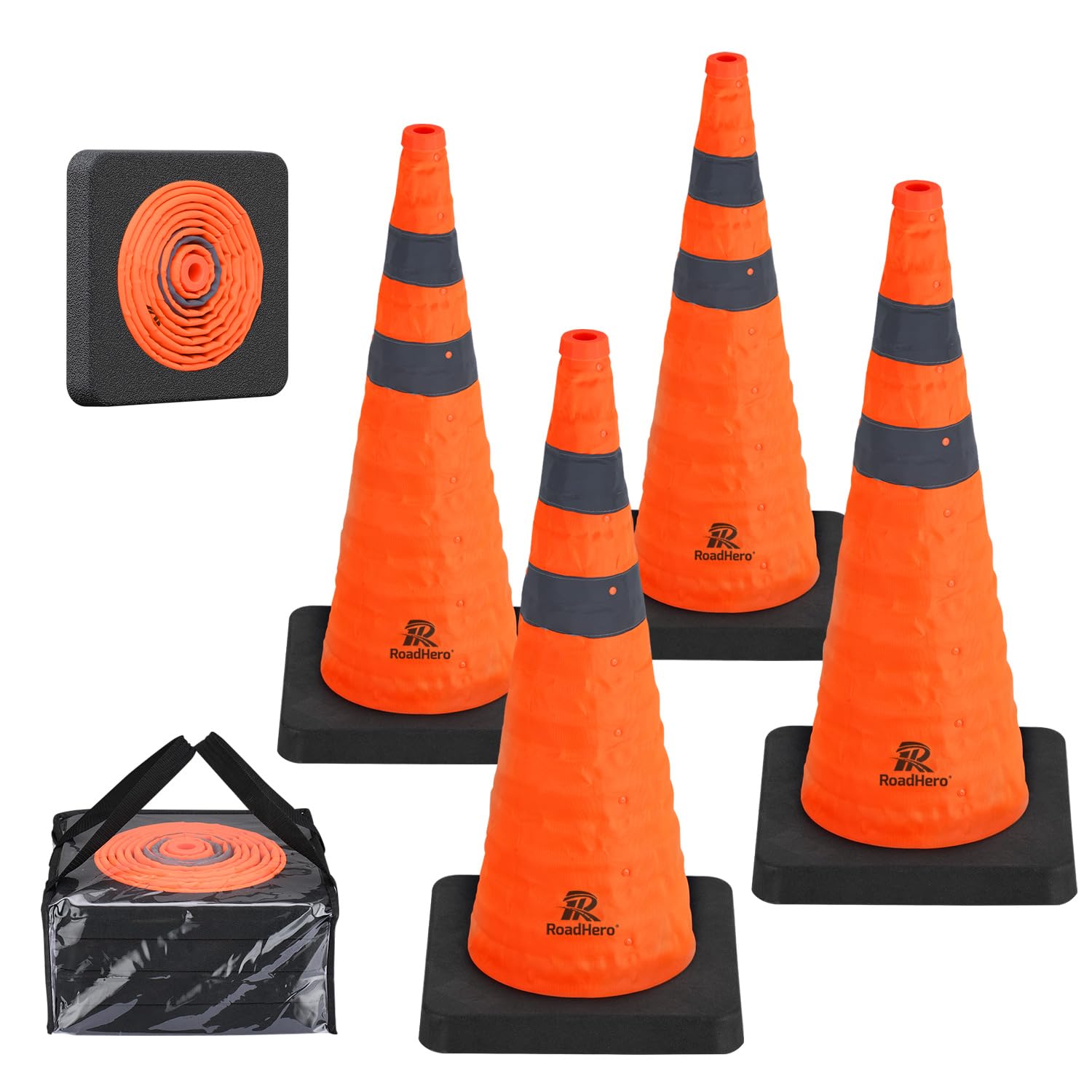 28 Inch Collapsible Traffic Sa - Road Traffic Cone recension och pris