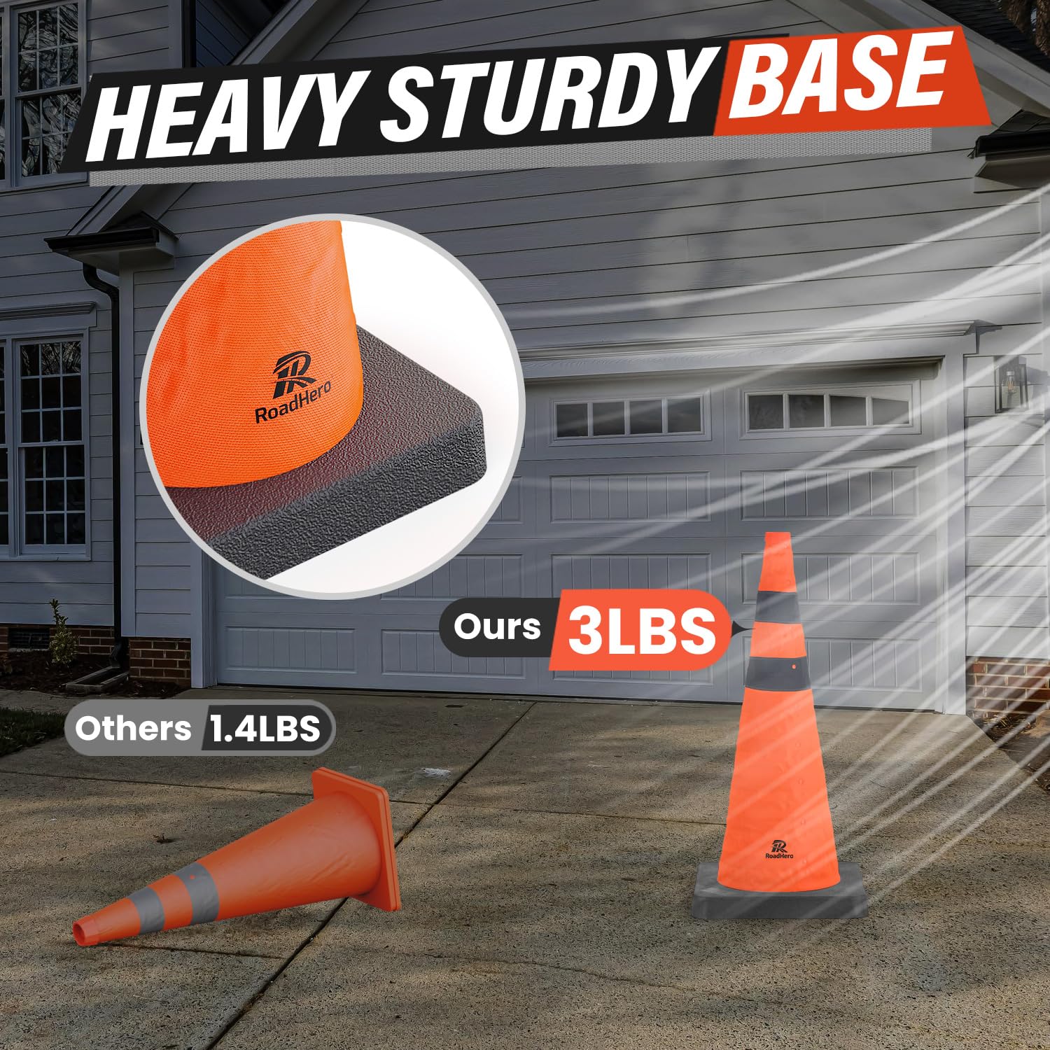 28 Inch Collapsible Traffic Sa - Road Traffic Cone recension och pris