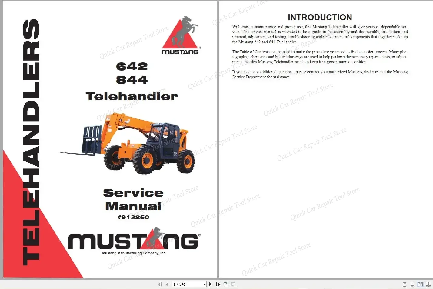 AutoCD Mustang Machinery Heavy - Heavy Equipment Pdf recension och pris