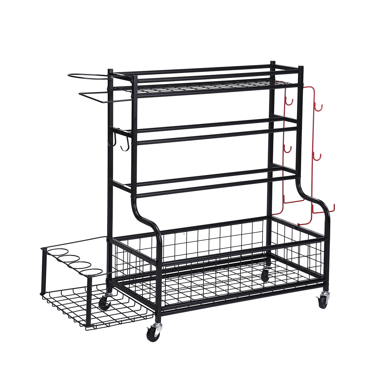 Blacksmith 4 Tier Storage Rack - Heavy Equipment Kitchen recension och pris