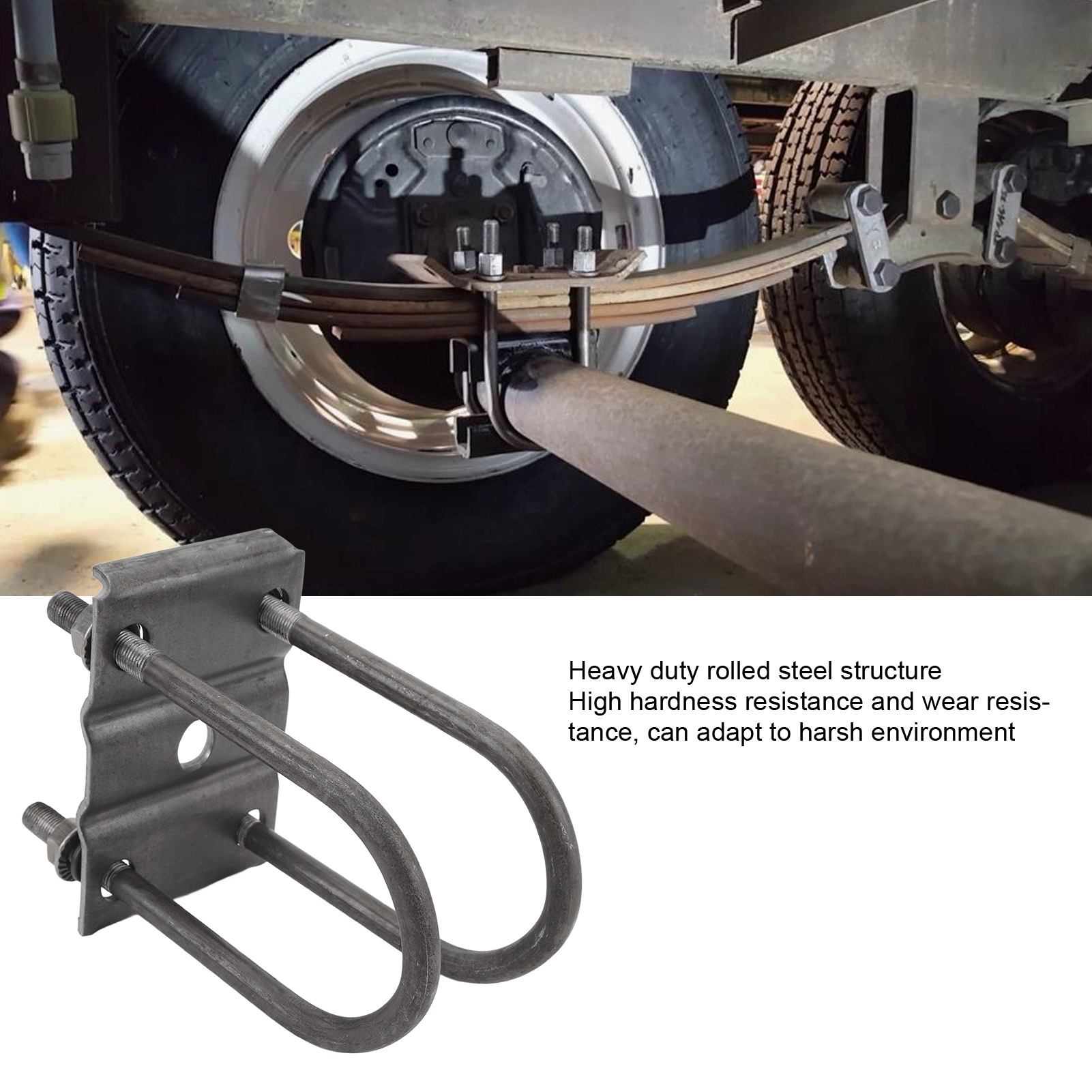 3 Inch 5200 to 7000lb U Bolt K - Heavy Equipment Hauling recension och pris
