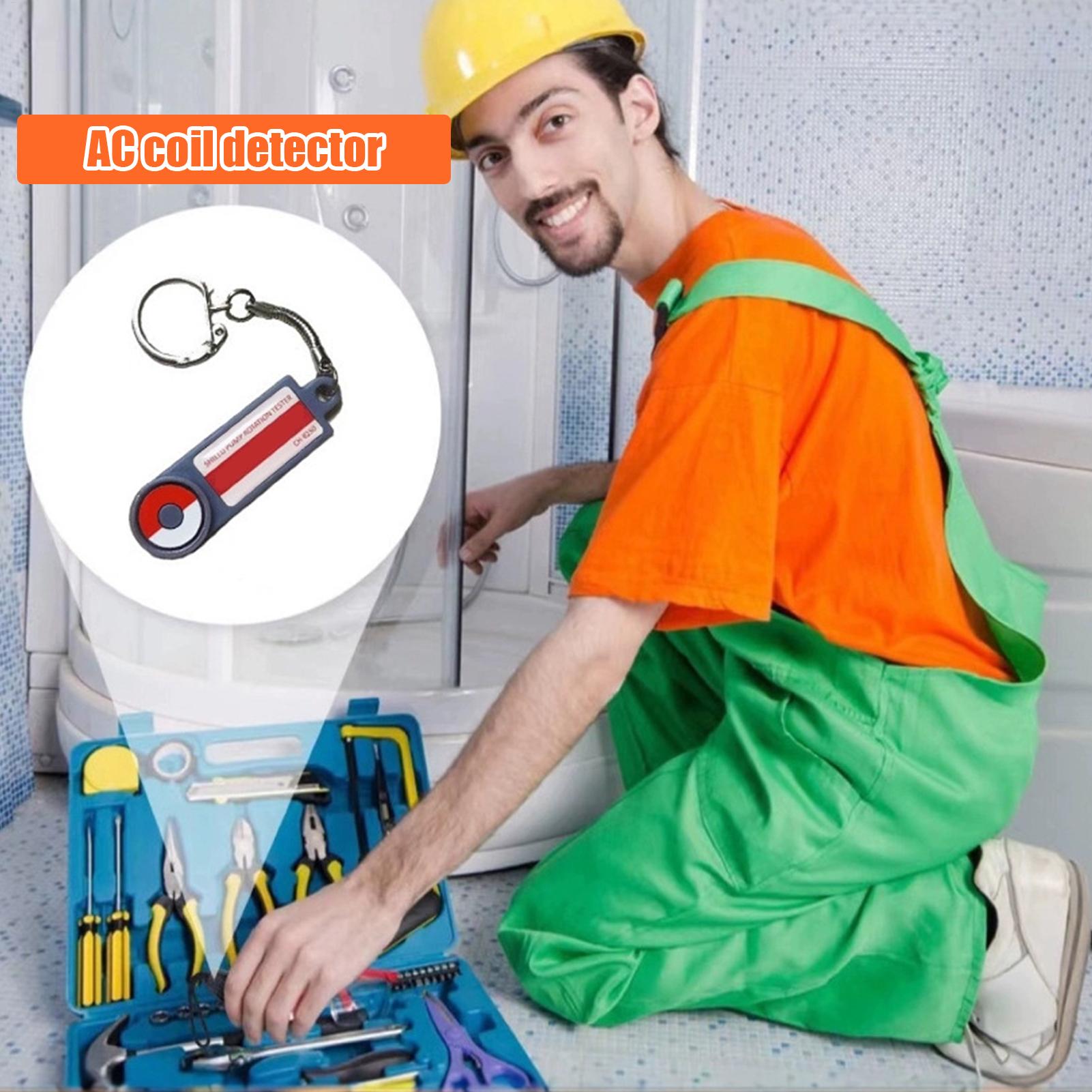 AC coil detector AC Voltage Ci - Heavy Equipment Key Ring recension och pris