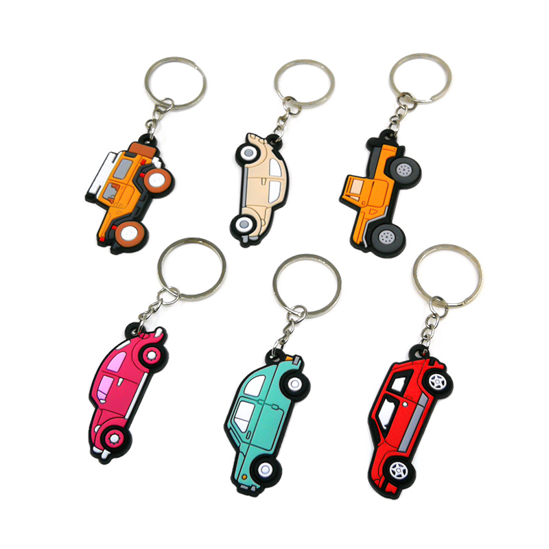 1PCS PVC Key Ring 6 Colors of  - Heavy Equipment Key Ring recension och pris